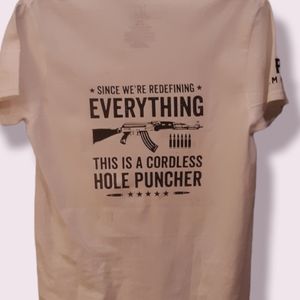 2nd Amendment Tshirt. (Unisex) white, S-XL